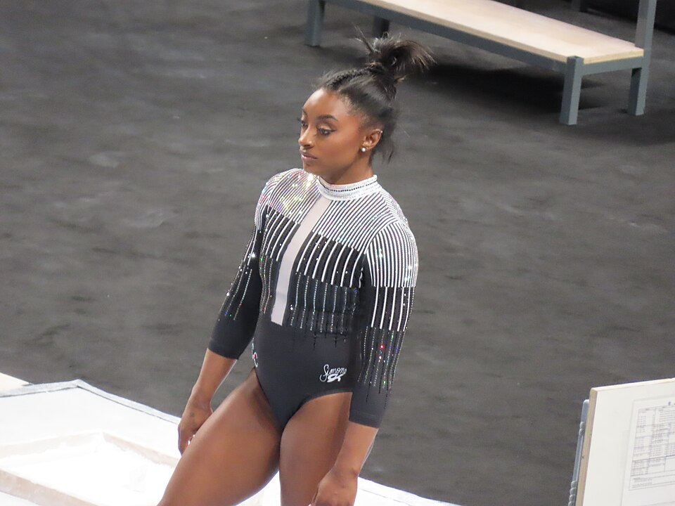 Simone Biles at the 2024 U.S. Gymnastics Championships