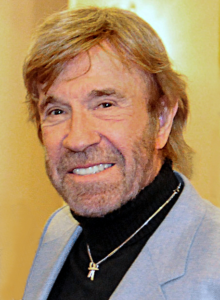 Chuck Norris in May 2015