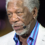 Morgan Freeman speaking at an opening ceremony