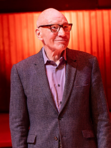 Patrick Stewart at the Royal Festival Hall in 2023