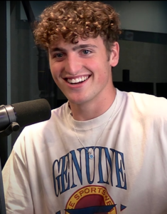 Benson Boone in a 2022 radio interview