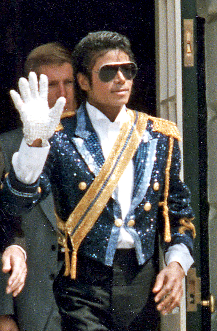 Michael Jackson at the White House in 1984