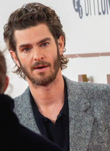 Portrait of Andrew Garfield in 2025