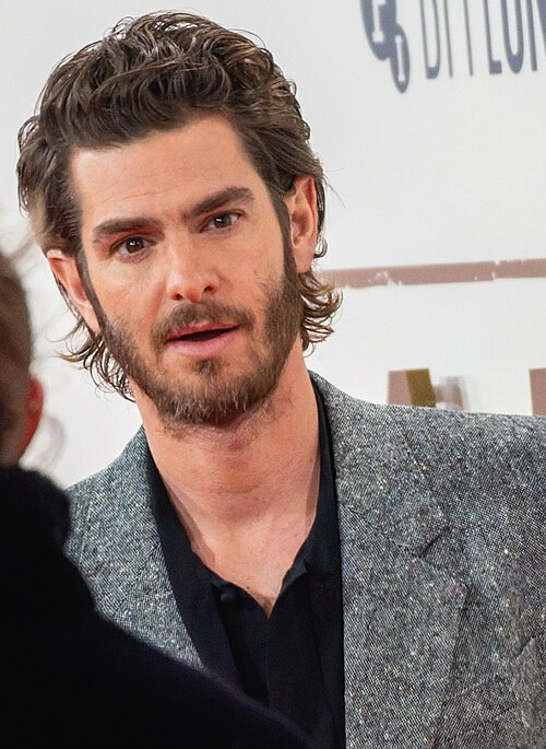 Portrait of Andrew Garfield in 2025