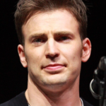 Portrait of Chris Evans at San Diego Comic-Con in 2013