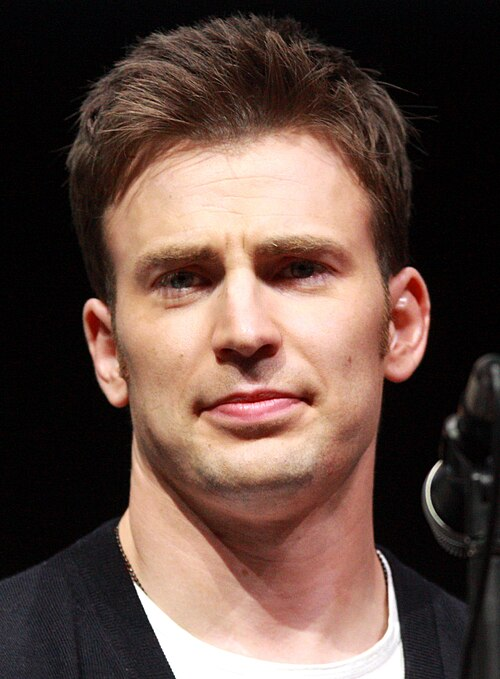 Portrait of Chris Evans at San Diego Comic-Con in 2013