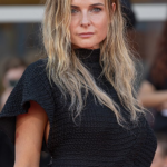 Portrait of Rebecca Ferguson at the 2025 Venice Film Festival