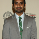 Portrait of Aziz Ansari at the 2012 Peabody Awards