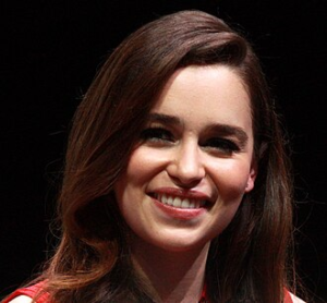 Emilia Clarke at San Diego Comic-Con in 2013
