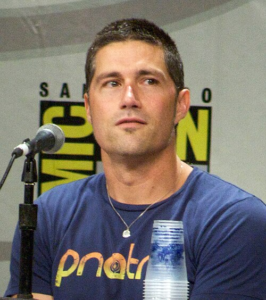 Matthew Fox at the LOST panel at San Diego Comic-Con in 2008