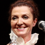 Michelle Fairley at San Diego Comic-Con in 2013