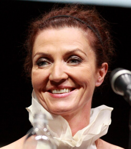 Michelle Fairley at San Diego Comic-Con in 2013