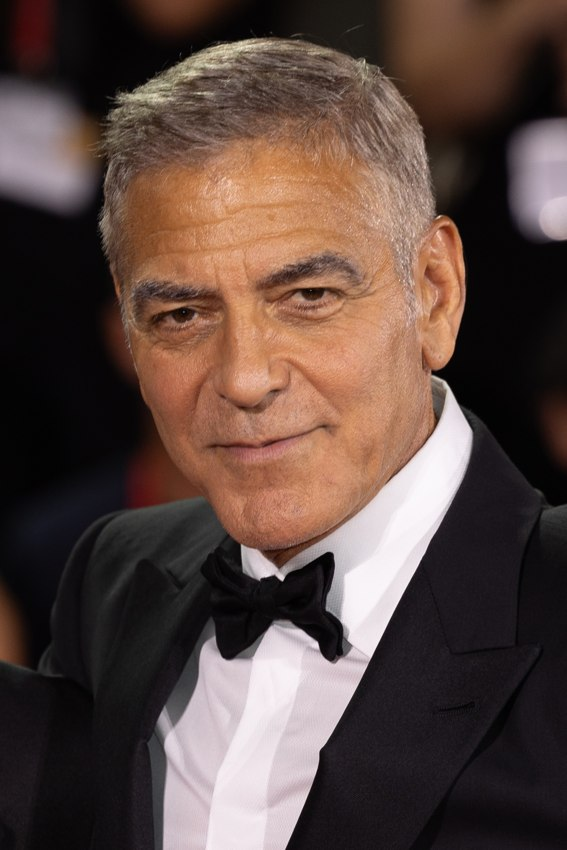 Portrait of George Clooney