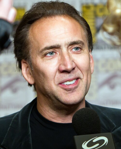 Nicolas Cage at San Diego Comic-Con in 2011